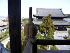 東福寺・三門の階上